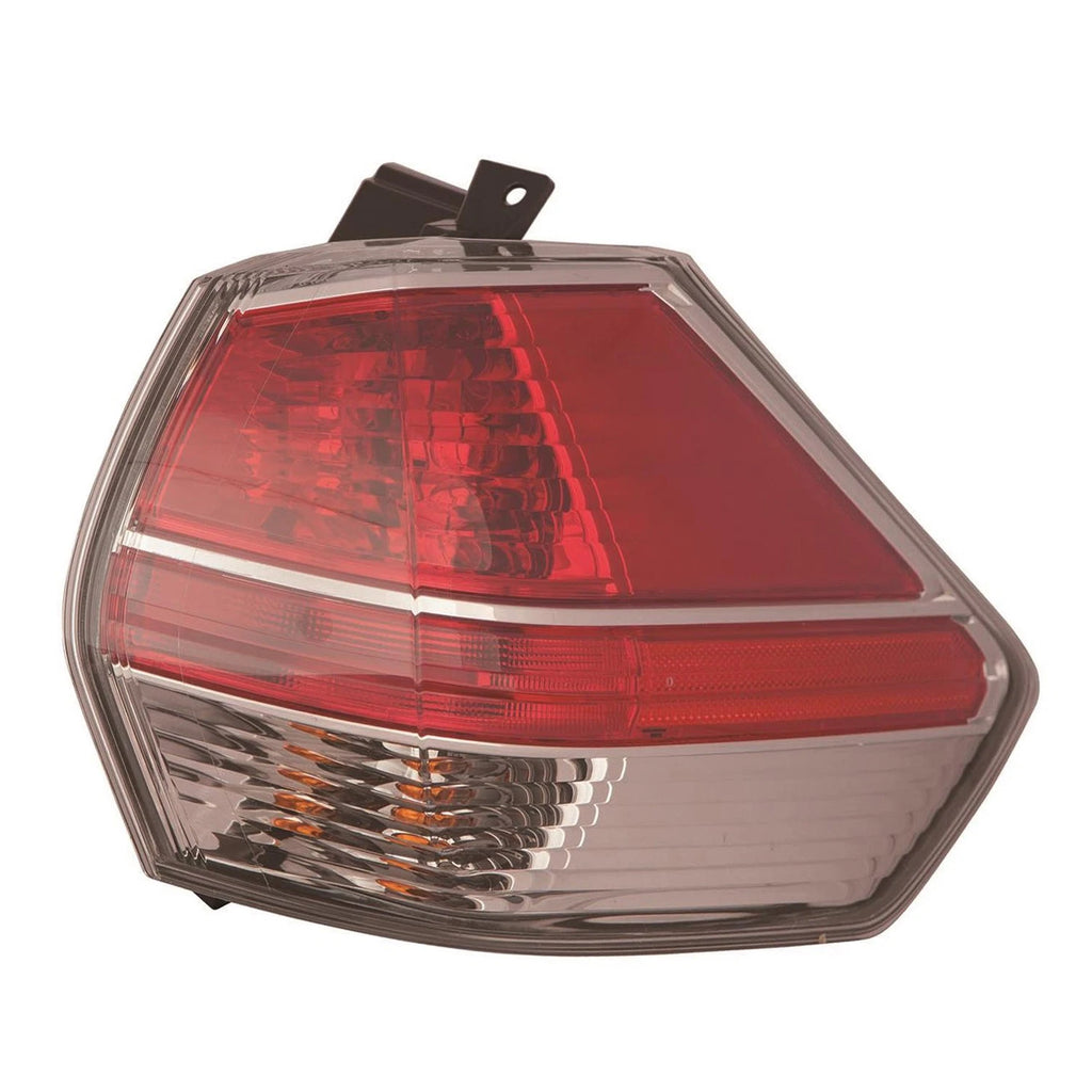 Replacement Passenger Side Outer Tail Light Assembly for Nissan Rogue (2014–2016)