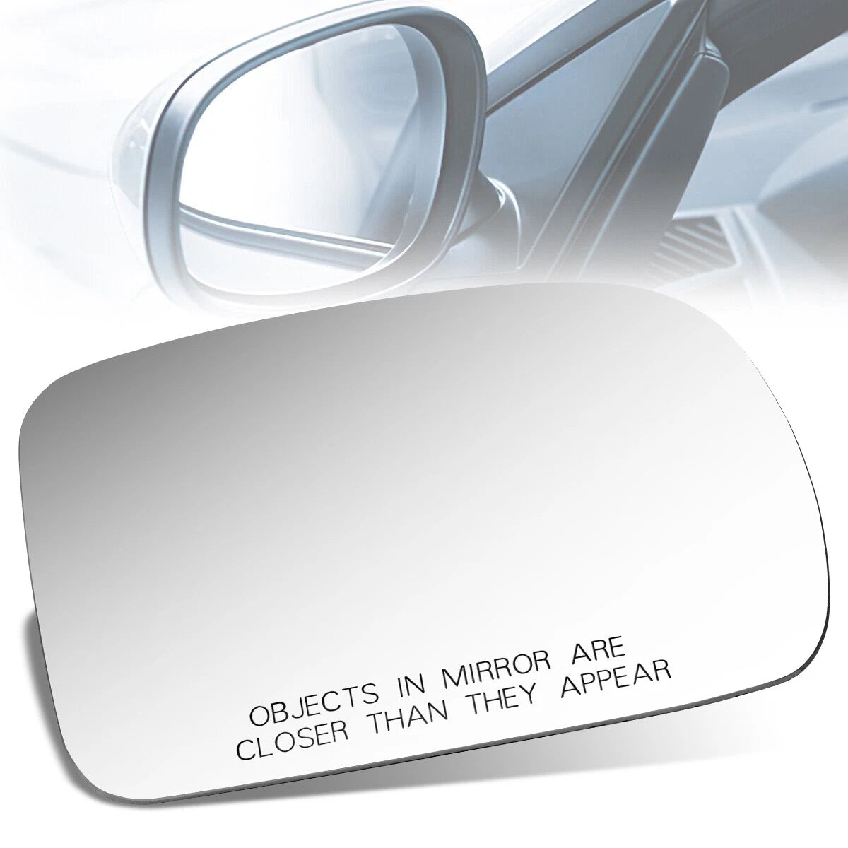 Side Door Mirror Glass for Nissan Quest, Mercury Villager (1993–1998) - Convex Lens, Right