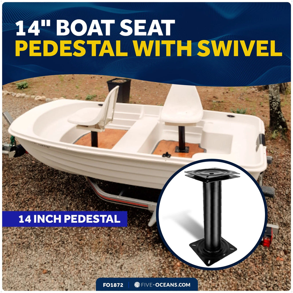 14" Boat Seat Pedestal with 360 Degree Swivel - FO1872