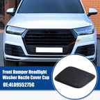 Front Left Headlight Washer Nozzle Cover for Audi Q7 (2007–2015) Deep Gray