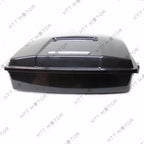 Unpainted Black Tour Pak Trunk w/ Lock & Liner for Harley Touring (1997–2008)