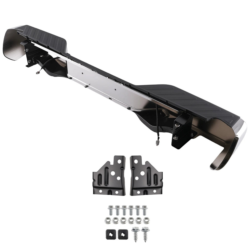 Chrome Rear Step Bumper Assembly for Nissan Frontier (2005-2021)