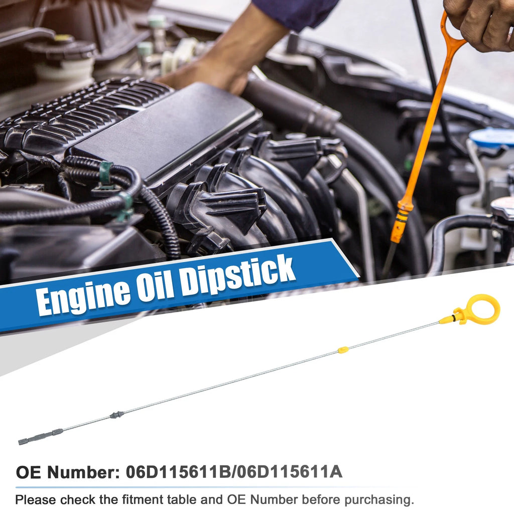 Engine Oil Dipstick for Audi A4 2.0L A/T Quattro Avant (2002–2008) No. 06D115611B