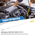 Engine Oil Dipstick for Audi A4 2.0L A/T Quattro Avant (2002–2008) No. 06D115611B