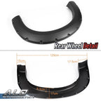 Set of 4 Rivet Pocket Style Fender Flares for Ford F250 F350 Super Duty