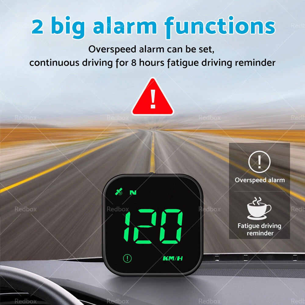 HUD Head Up Display GPS Speedometer for Universal Vehicles (2010–2023)