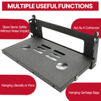 Rear Door Tailgate Table Cargo Shelf Rack for Jeep Wrangler JK JKU (2007–2019)