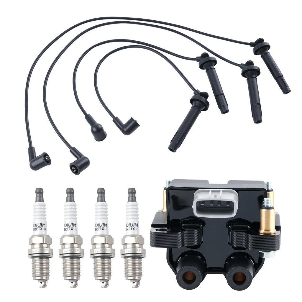 Ignition Coil & Spark Plug & Wires for Subaru Forester 2009-2010 5C1765