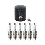 Wix Engine Oil Filter & Denso Spark Plugs Set for A4 A6 Quattro Passat (1996–2005)