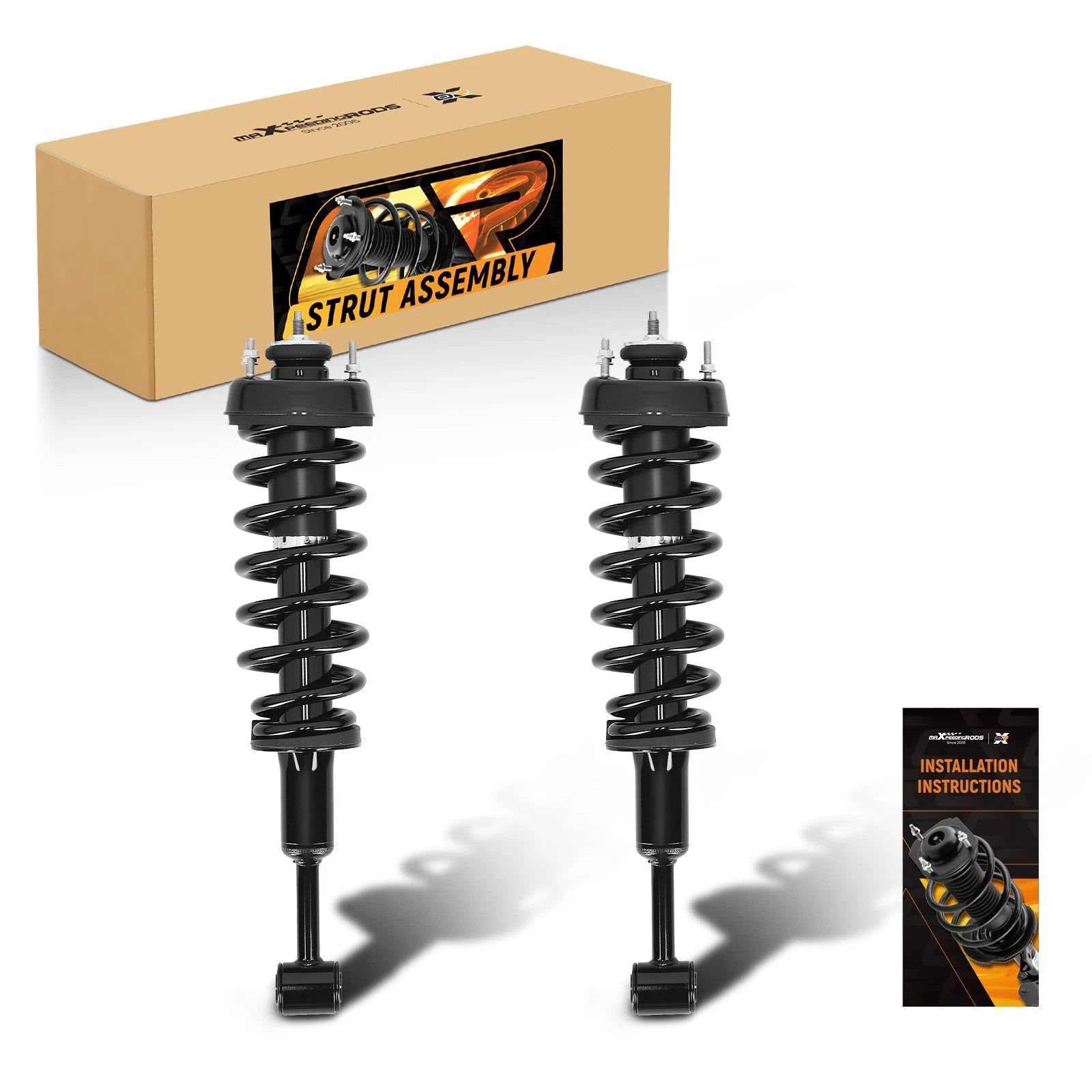 2X Complete Front Struts Shock & Coil Springs Assembly for Ford Explorer (2006–2010)