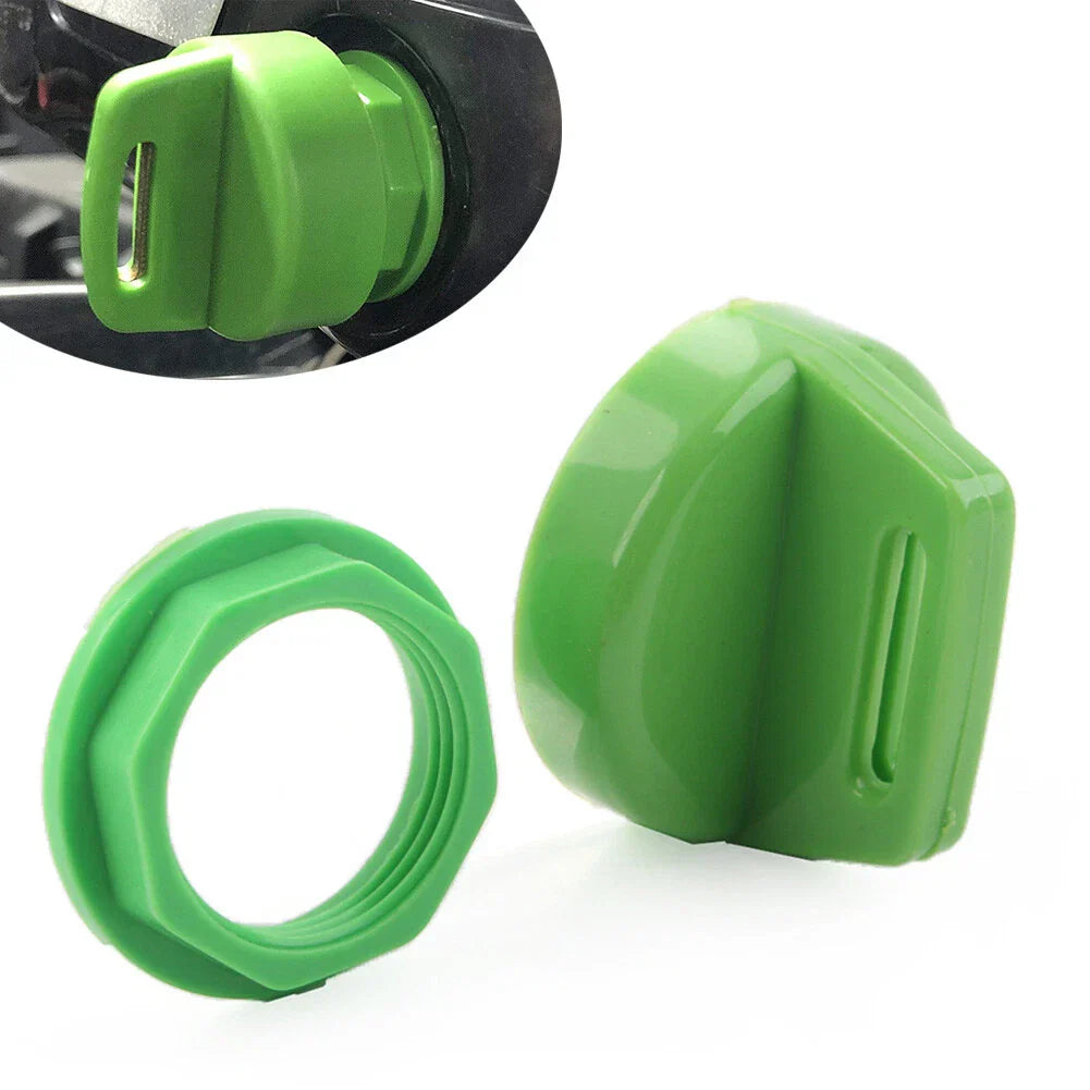 Green ABS Ignition Key Cover w/Nut for Polaris RZR XP 800 1000 Ranger Sportsman