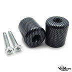 Chrome Billet Aluminum Bar Ends for Suzuki GSX1300R Hayabusa (1999–2016)