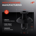 30x Fender Bumper Retainer Clips for Mitsubishi