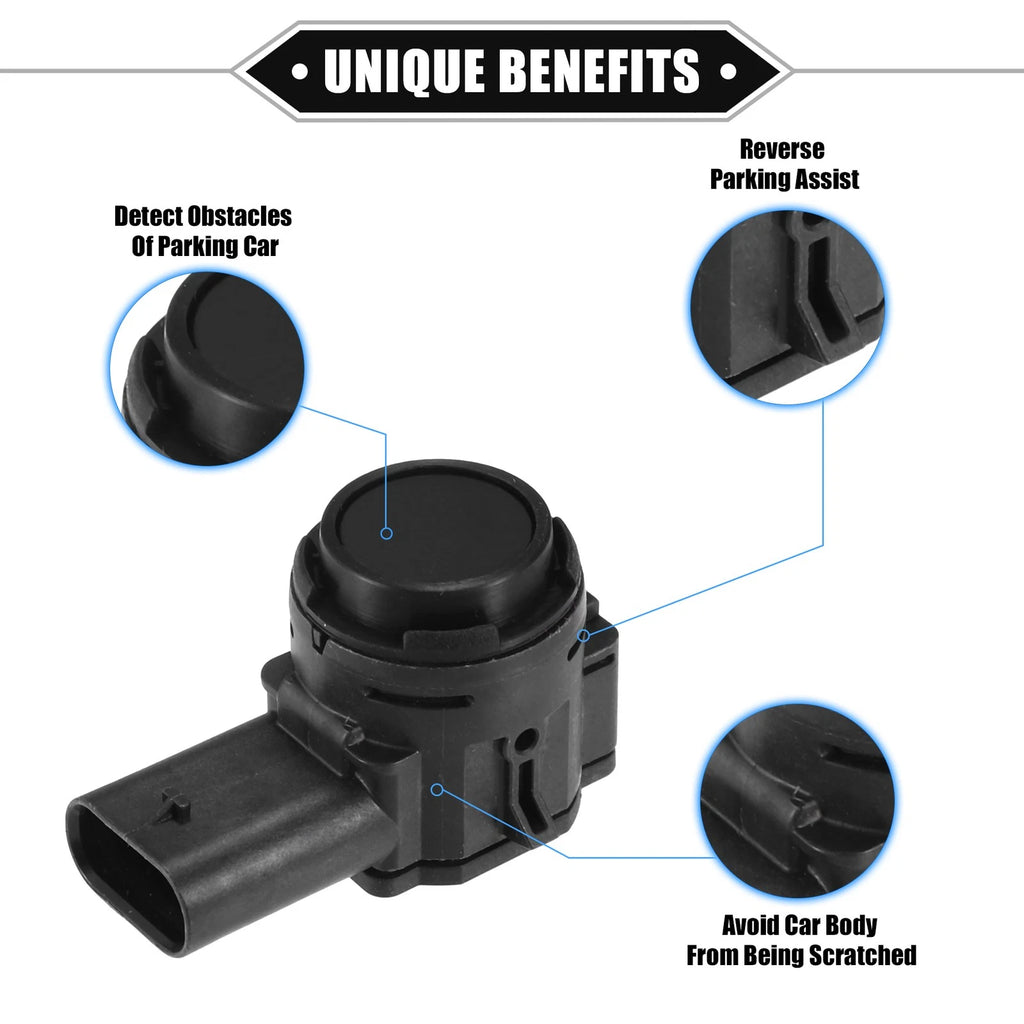 Set of 4 Rear Bumper Reverse Parking Assist Sensors NO.66209826784 for BMW 330i (2017–2019)