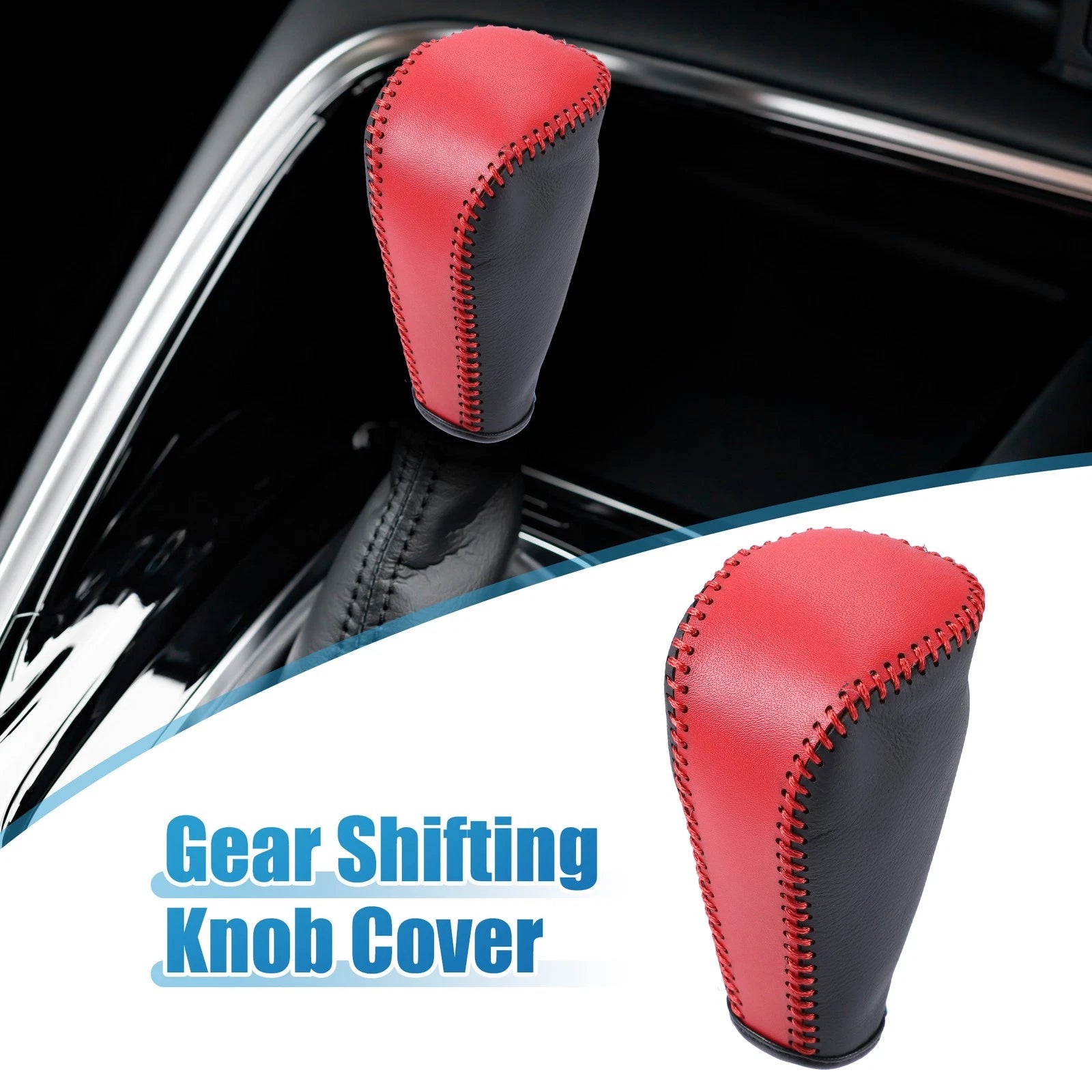 Gear Shifting Knob Cover Hand Brake Cover Set for Toyota Corolla (2014–2018)