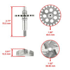 Water Pump Seal Impeller Shaft Gear Rebuild Kit for Yamaha WR250F (2001–2013)