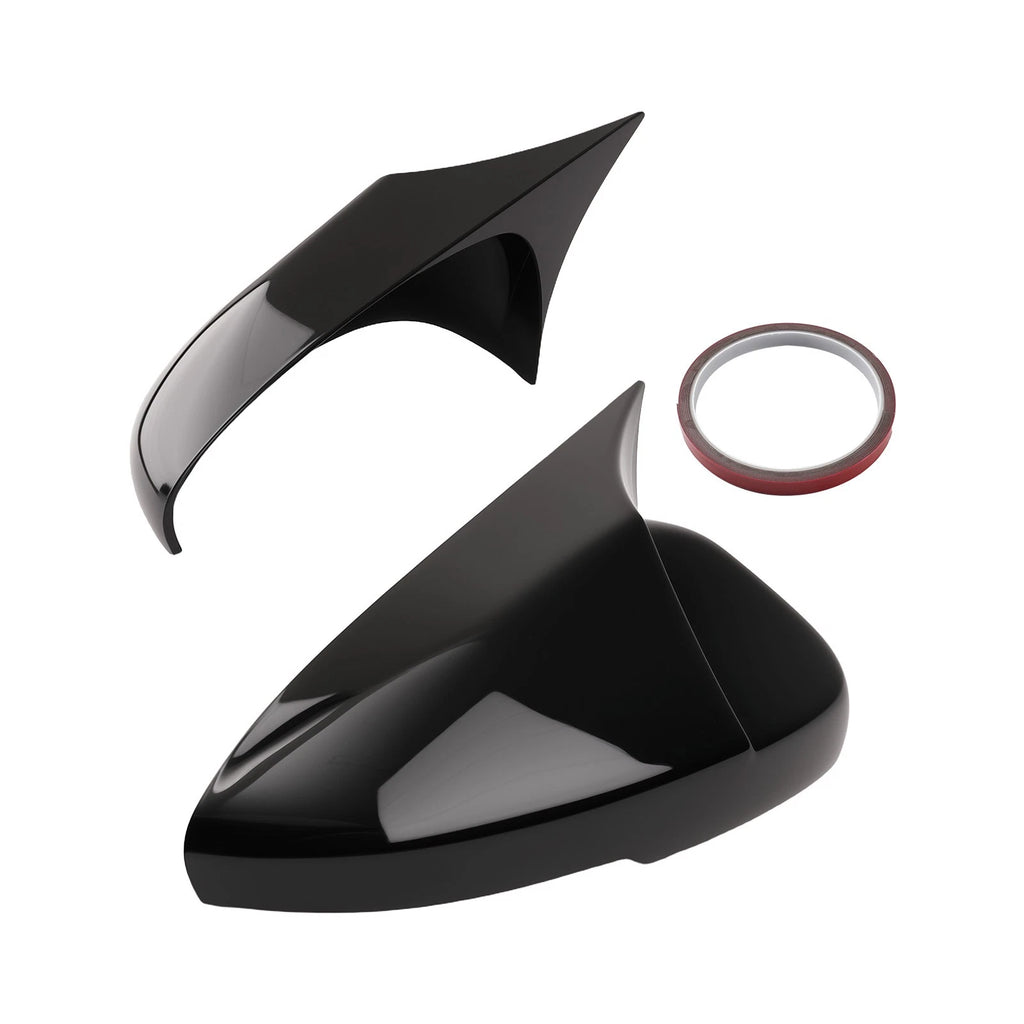 Set of 2 Exterior Mirror Shells for Honda Accord (2023–Present) Black ABS