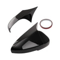 Set of 2 Exterior Mirror Shells for Honda Accord (2023–Present) Black ABS