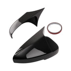 Set of 2 Exterior Mirror Shells for Honda Accord (2023–Present) Black ABS