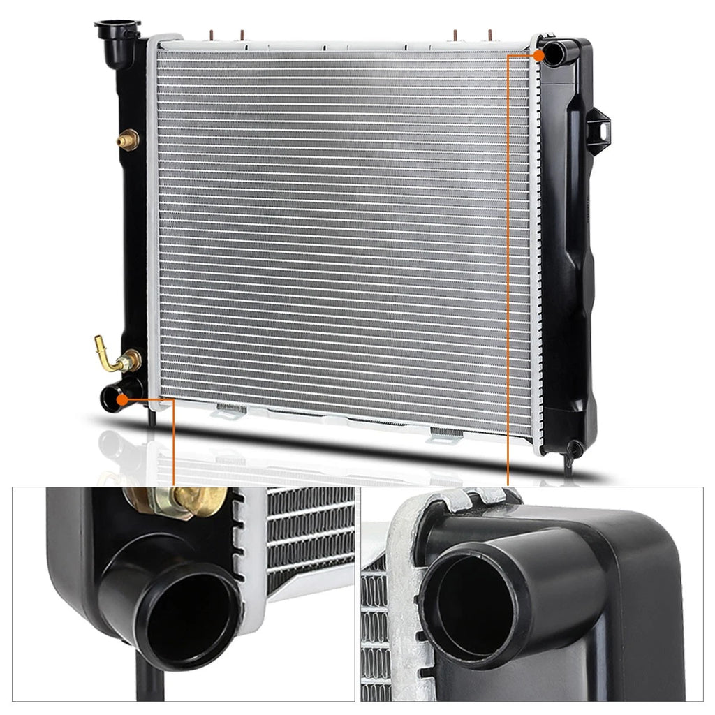 OE Aluminum Core Radiator for Jeep Grand Cherokee 4.0 AT (1993–1997) DPI-1396