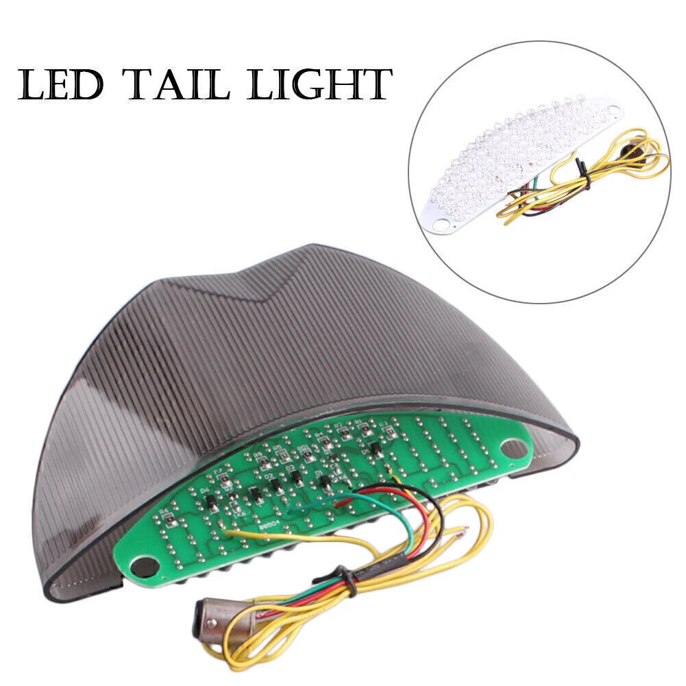 Smoke LED Taillight + Turn Signals for BMW F650GS (2005–2009) R1200GS (2004–2007)