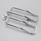 Chrome Solo Seat Luggage Rack for Harley Sportster XL 883 1200 (2004–2022)