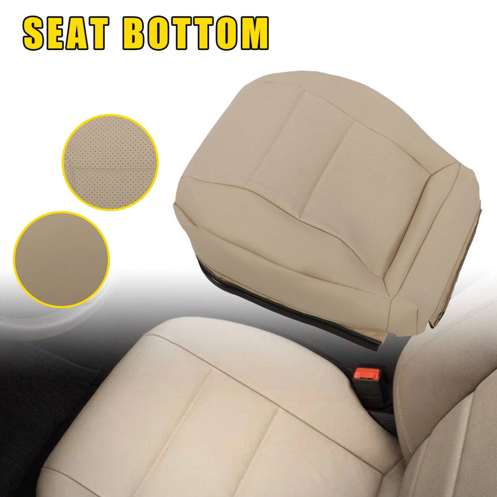 Driver Bottom Seat Cover for Mercedes Benz C350 C300 C250 (2008–2014) Ivory