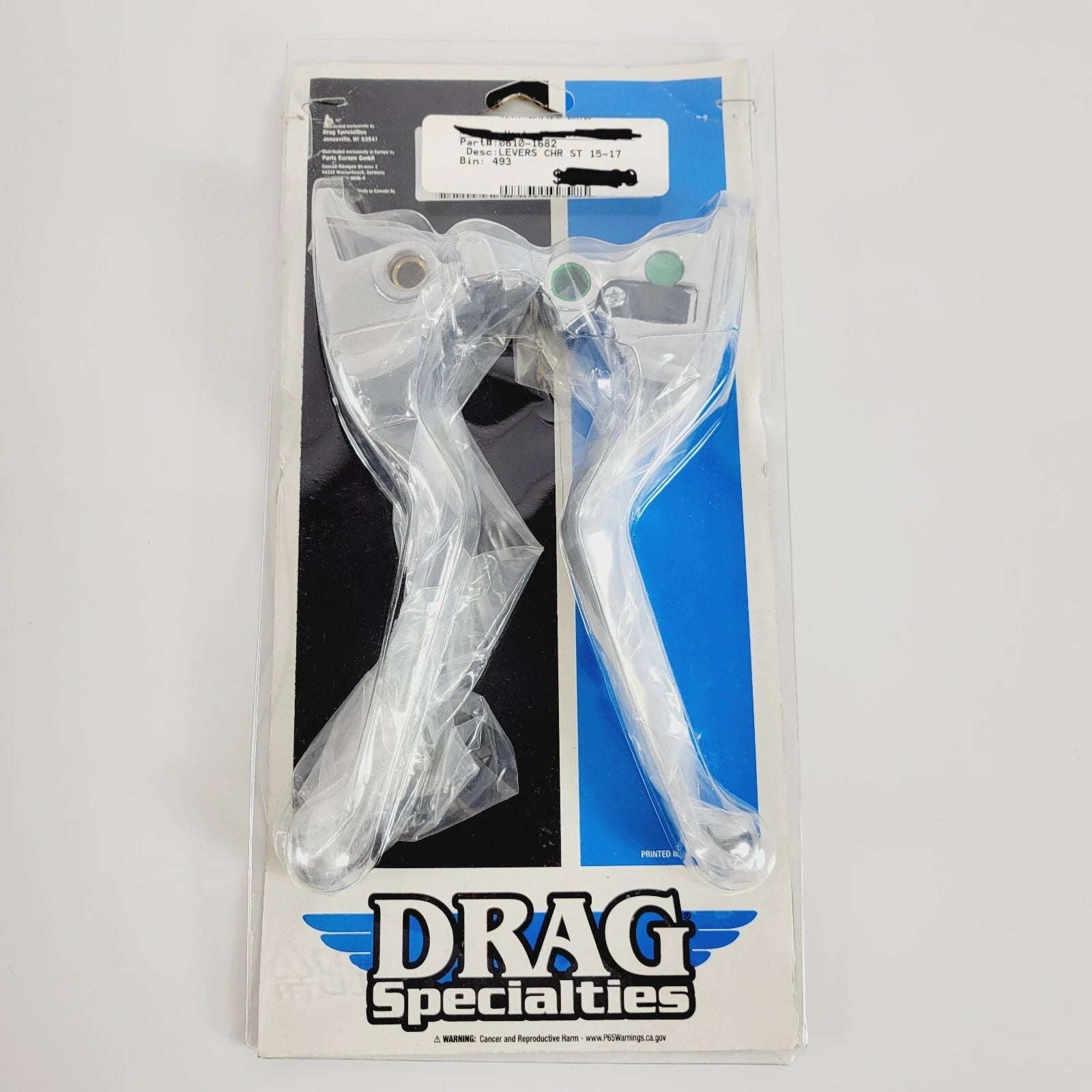 Chrome Lever Set for Harley Softail (0610-1682)