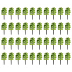 Model Tree Scenery 1:100 for Railroad (Plastic Artificial Decoration)