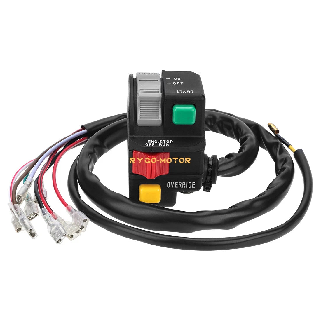 Handlebar Start Stop Kill Switch Headlight for Polaris Trail Blazer 250 (1996–1998)