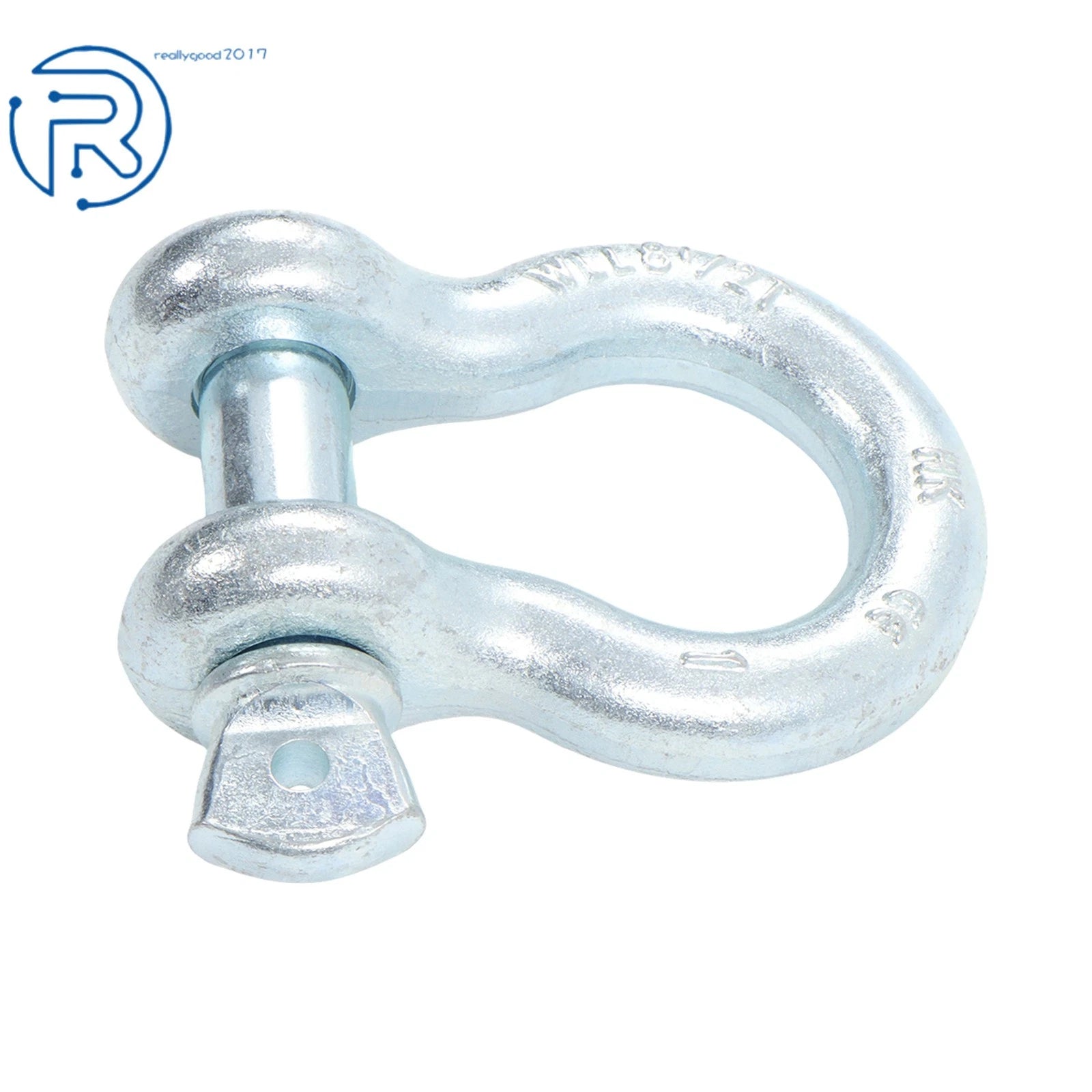 2 Pack 1" D Ring Bow Shackle for Towing (WLL 8.5T 18500lb)