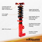 Adjustable Coilover Suspension Shocks Kit for Mercedes-Benz C Class (2008-2014)