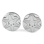 CNC Swingarm Pivot Bolt Covers for Harley V-Rod 2006-2017 ( Covers)
