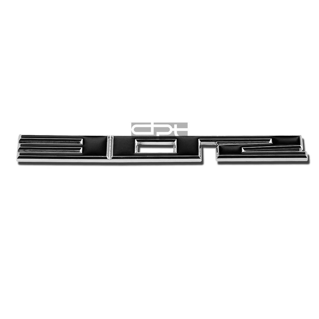 Chrome/Black Bumper Emblem Badge for GM SBC 302 5.0