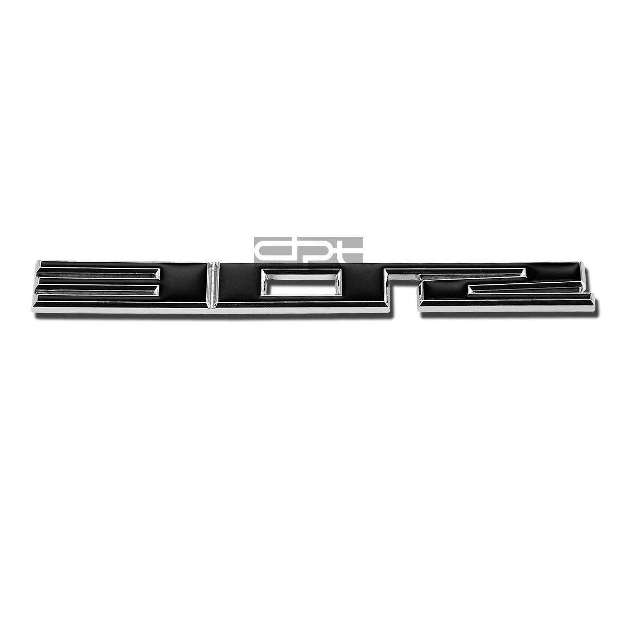 Chrome/Black Bumper Emblem Badge for GM SBC 302 5.0
