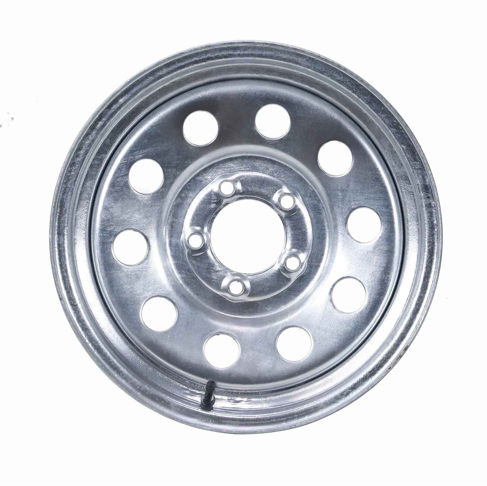 Libra 15x5 Trailer Wheel 5 Lug 4.5" Bolt Pattern Galvanized Mod -17021