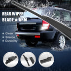 Wiper Blade Arm Set for Volkswagen Transporter T5 Multivan Caravelle (2003–2015)