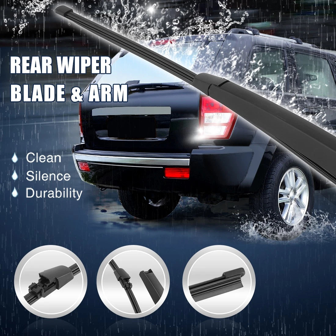 Wiper Blade Arm Set for Volkswagen Transporter T5 Multivan Caravelle (2003–2015)