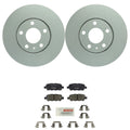 Bosch Rear Disc Brake Rotors & Ceramic Pads Kit for Mazda 6 (2014–2015)
