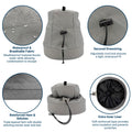 Winch Cover for Sailboat (Waterproof, UV Resistant)
