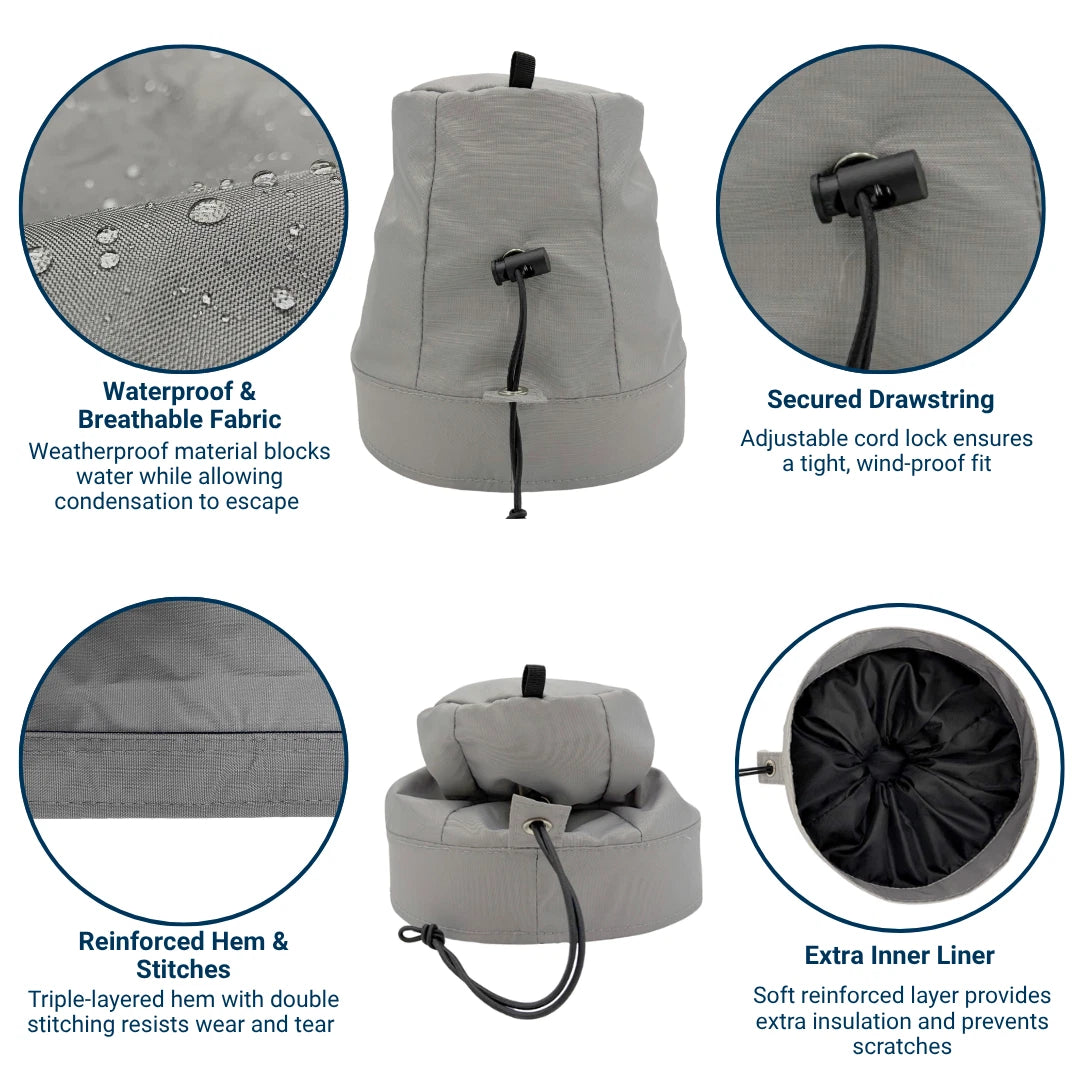 Winch Cover for Sailboat (Waterproof, UV Resistant)