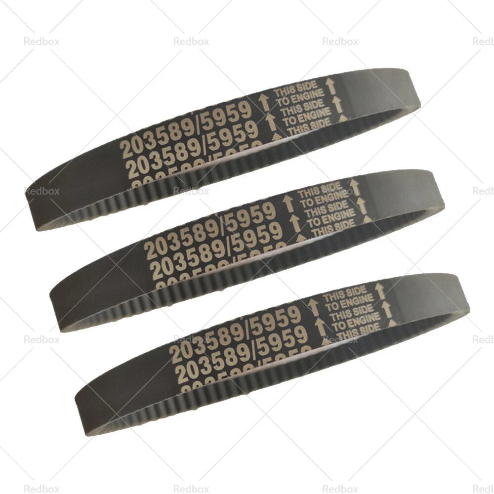 3X Drive Belt for Comet TAV2 30 Series Manco 5959 Coleman KT196