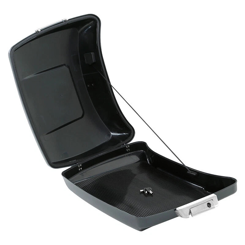 Trunk Pad Mount Rack for Harley Electra Glide (2014–Present) Gunship Gray