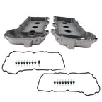 Engine Valve Cover Set for Ford Flex 3.5L (2009–2012) 7T4Z-6582-F Silver