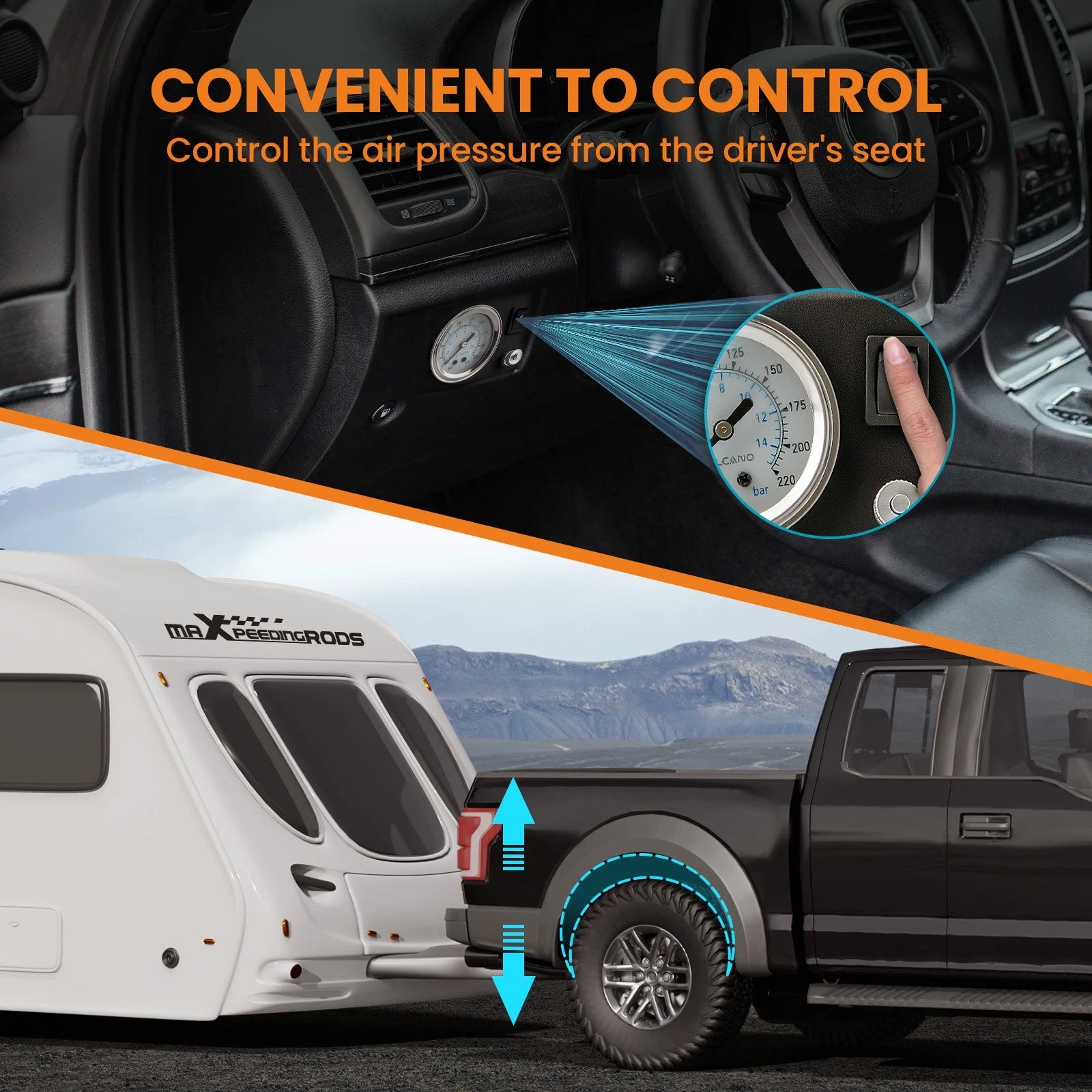 Air Suspension Kit for Ram 1500 Pickup (2011-2018)