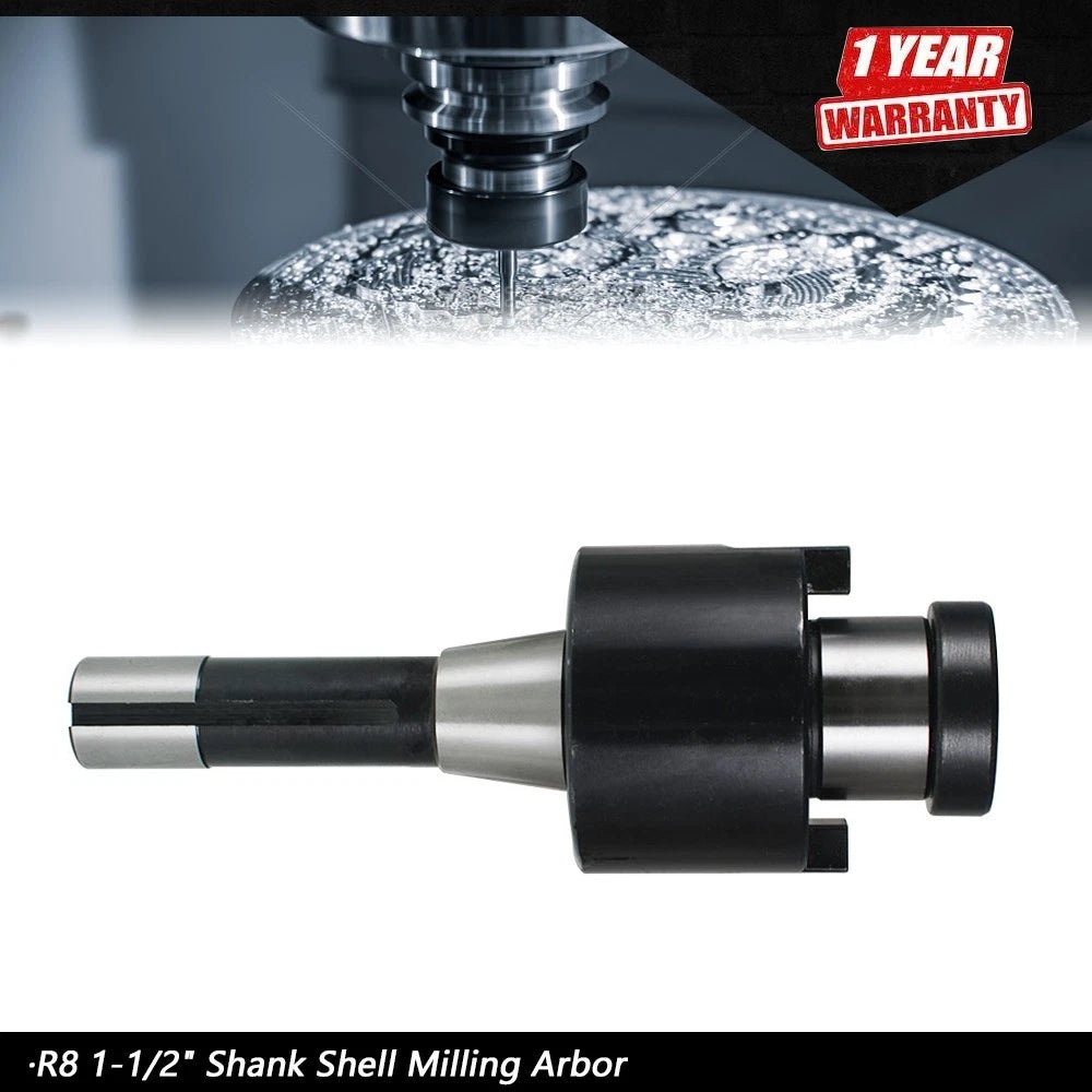 1-1/2" Shell Milling Arbor Adapter for Bridgeport Machine