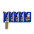 5L Liqui Moly Synthoil Premium SAE 5W40 Oil Change Kit for Audi L4 2.0L (2010–2023)