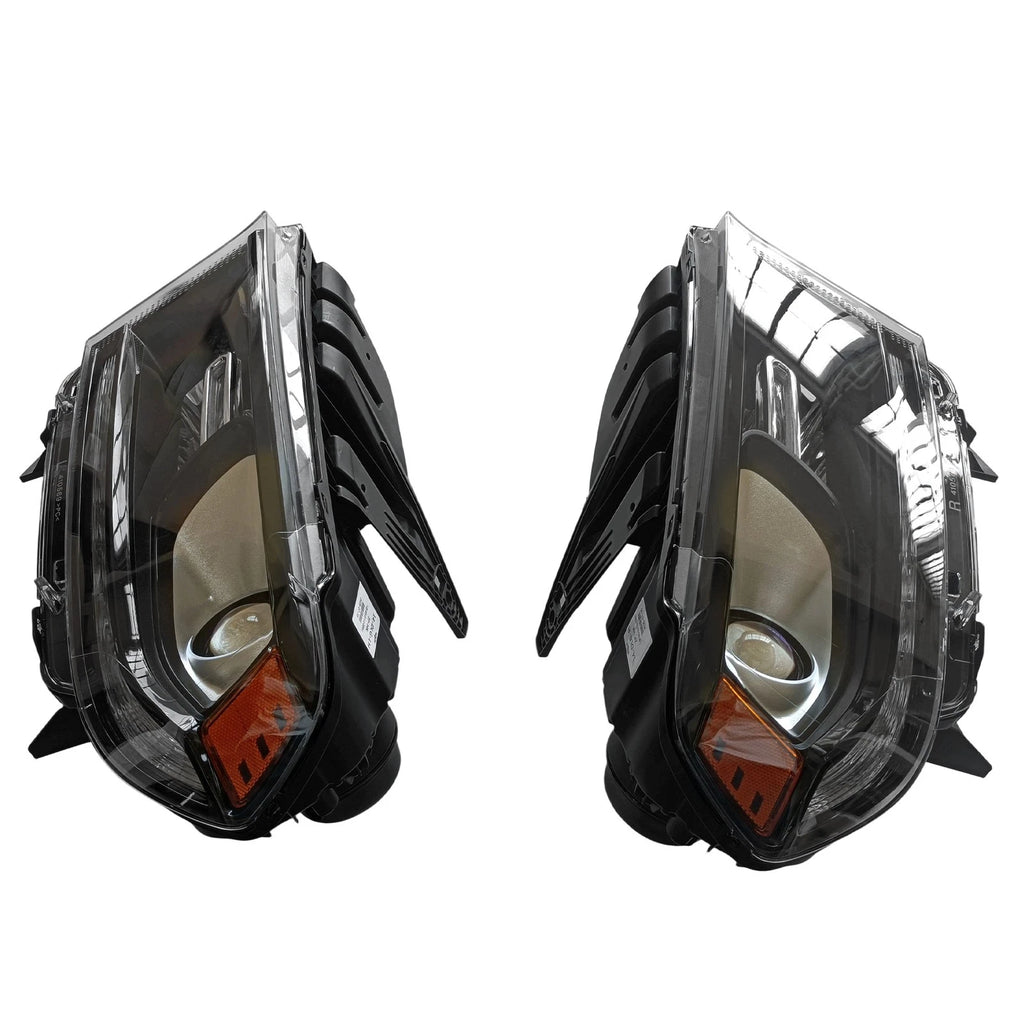 Set of 2 Black LED Projector Headlights for Dodge Durango (2016–2020)
