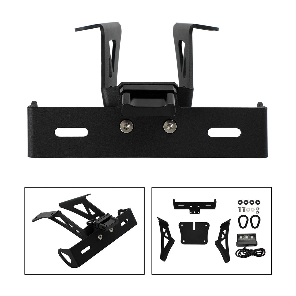License Plate Holder Bracket for Yamaha R3 R25 (2019–2021) Black