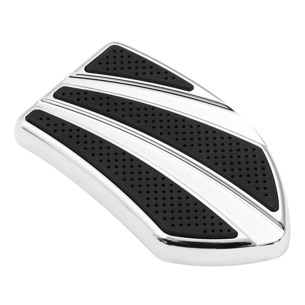 Chrome Large Brake Pedal Pad for Harley Touring Electra Street Glide (1980–2024)